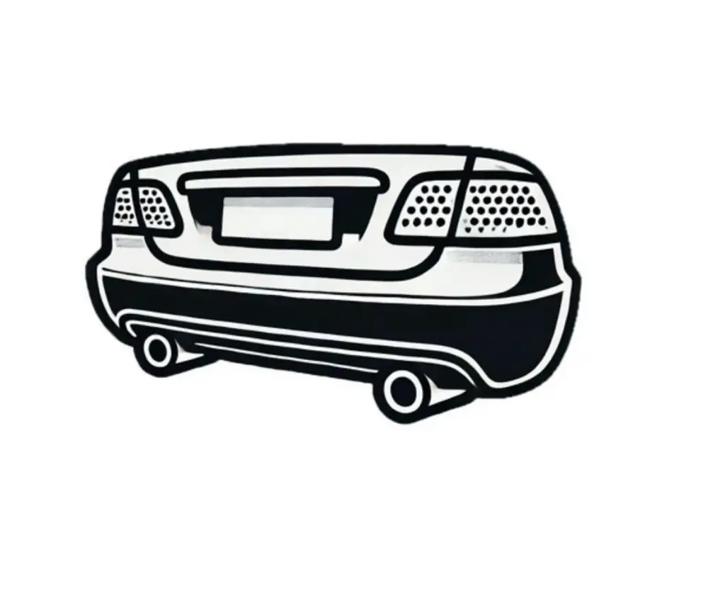 Right Body of Rear Bumper T4