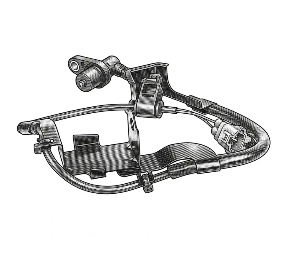 ABS Wheel speed sensor Assembly FR LH