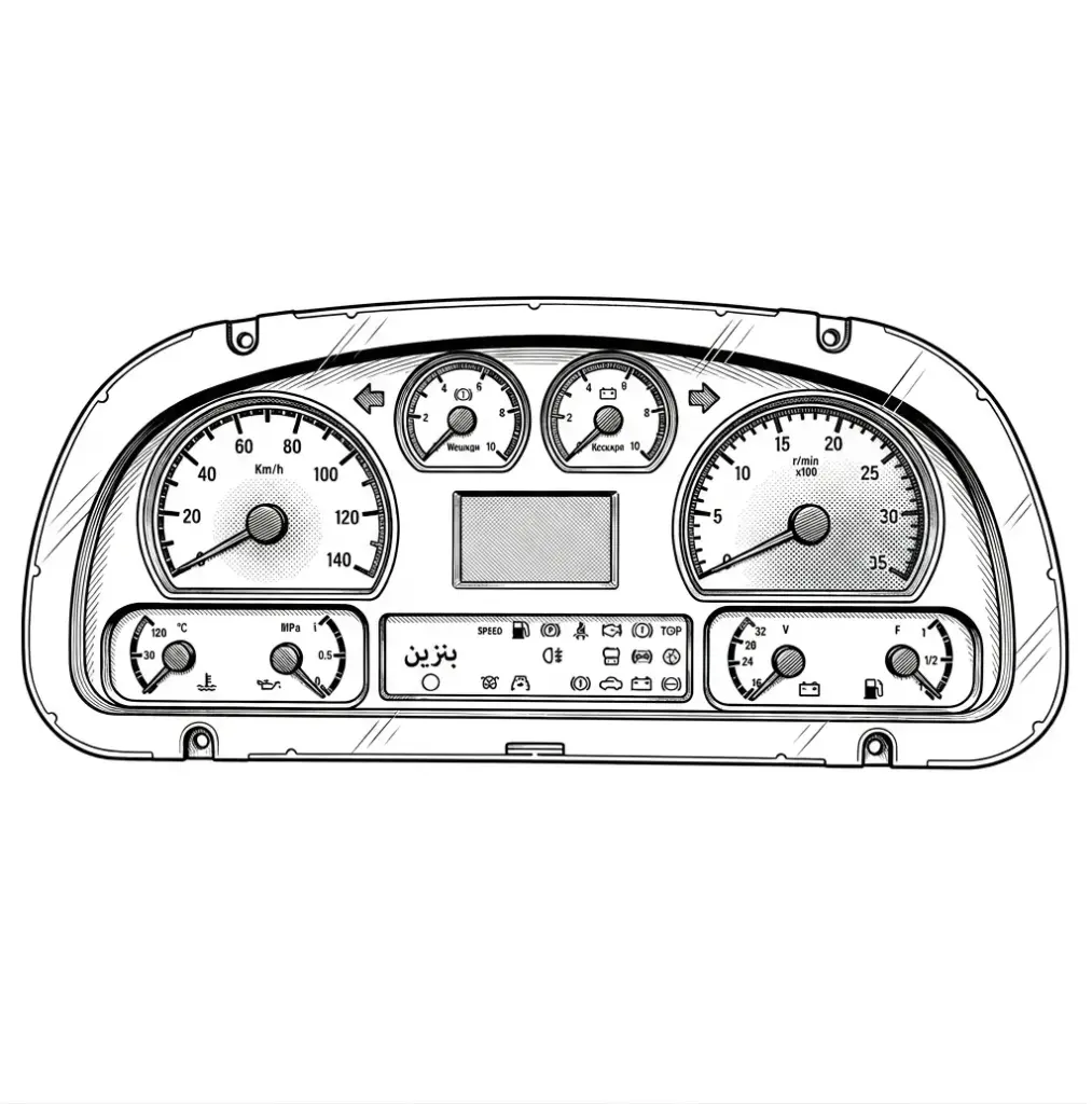 Combination instrument assembly-2