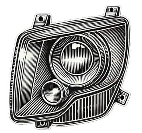 Front Left Headlight T4