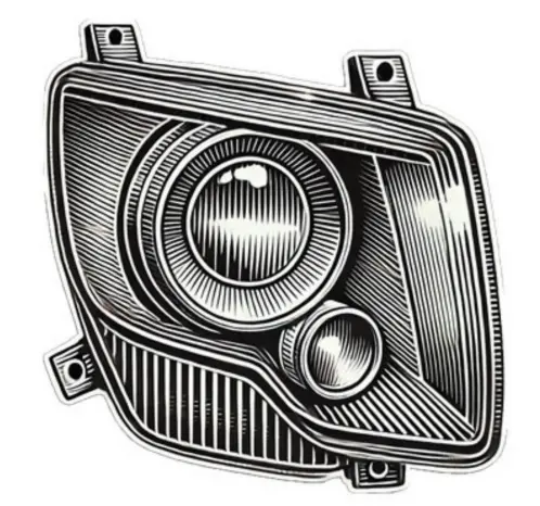Front Right Headlight T4