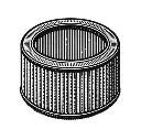 [KLQ589-210] A/C Filter T4