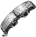 [CCK1-3502030] Left Brake Friction Block T4